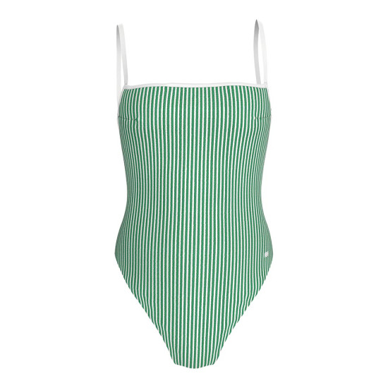 Tommy Hilfiger Γυναικείο ολόσωμο μαγιό Ribbed Texture Scoop Back Swimsuit